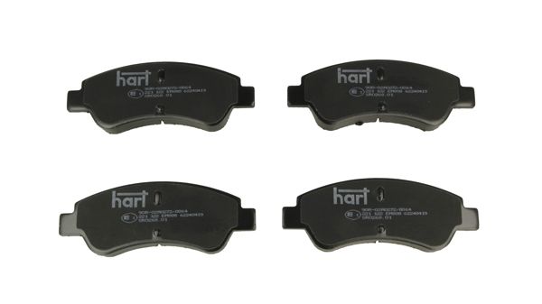 HART 221 122 Stabdžių trinkelių rinkinys, diskinis stabdys