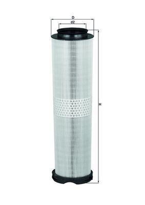 KNECHT LX 816/5 Air filter