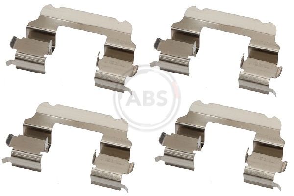 priedų komplektas, diskinių stabdžių trinkelės