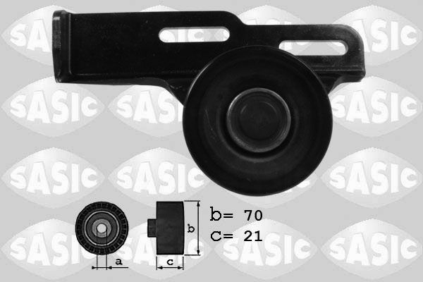 SASIC 1624046 Belt tensioner, v-ribbed belt