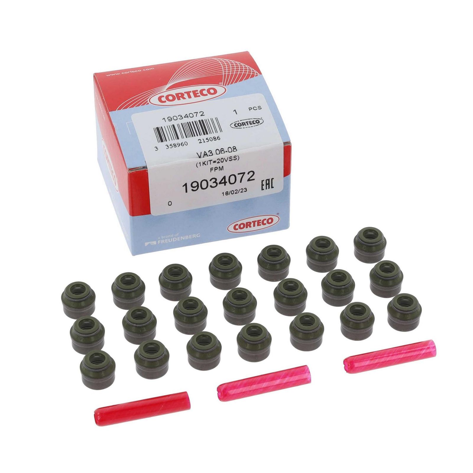 CORTECO 19034072 Seal set, valve stem
