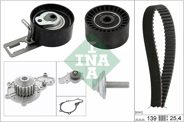 SCHAEFFLER INA 530 0610 30 Water pump & timing belt kit