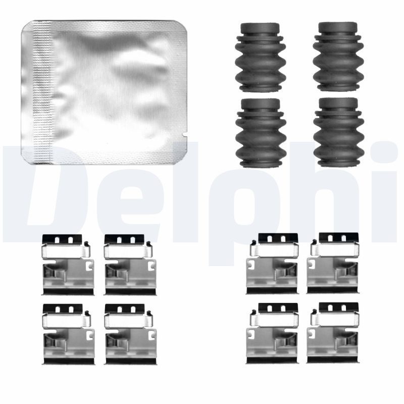 DELPHI LX0825 Accessory kit, disc brake pad