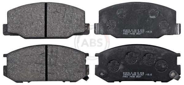 A.B.S. 36733 Brake pad set, disc brake