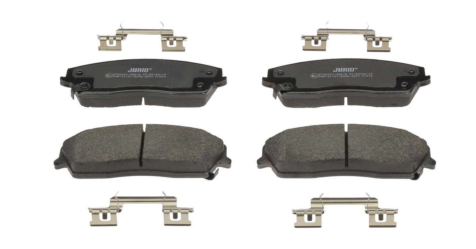 JURID 573643J Brake pad set, disc brake