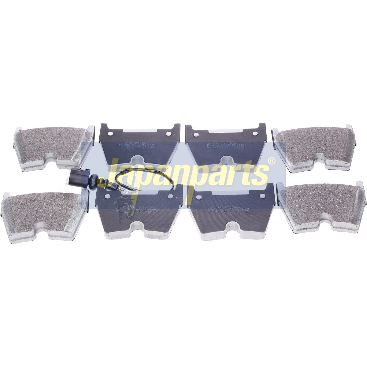 JAPANPARTS PA-0162AF Brake pad set, disc brake