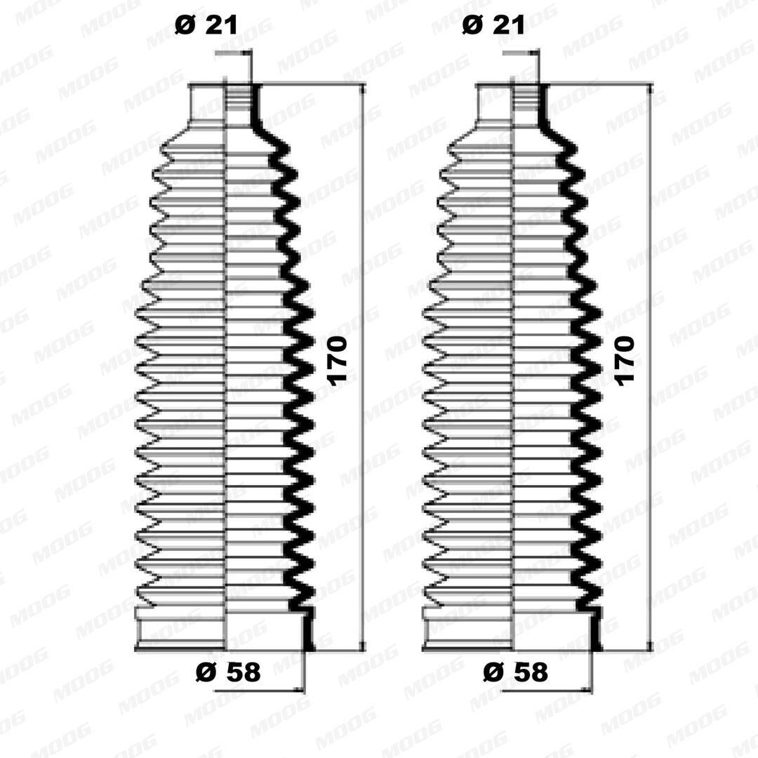 Bellow Kit, steering-1