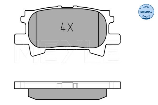 Brake Pad Set, disc brake-1