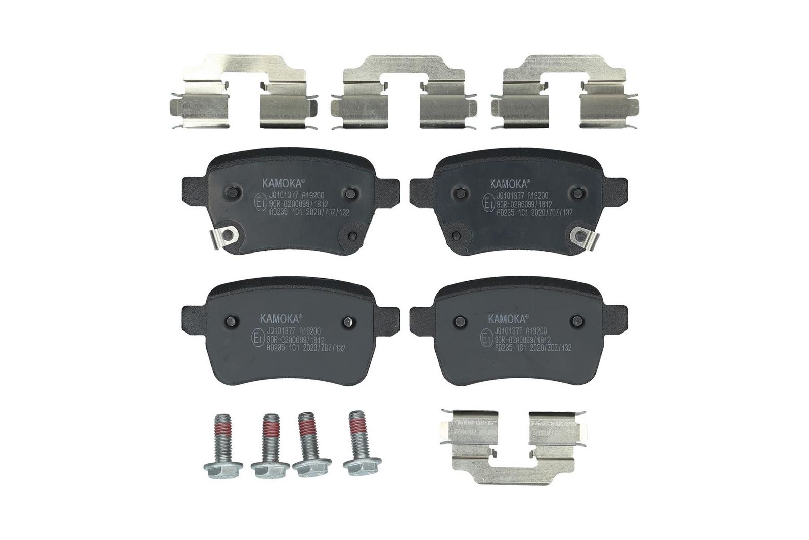 KAMOKA JQ101377 Brake pad set, disc brake