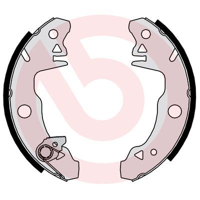 BREMBO S 68 509 Brake shoe set