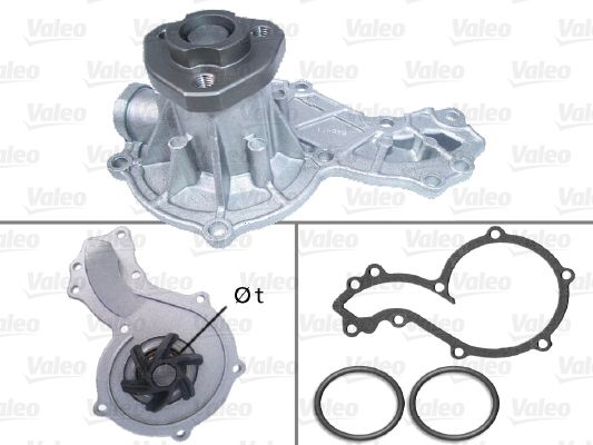 VALEO 506666 Water pump, engine cooling
