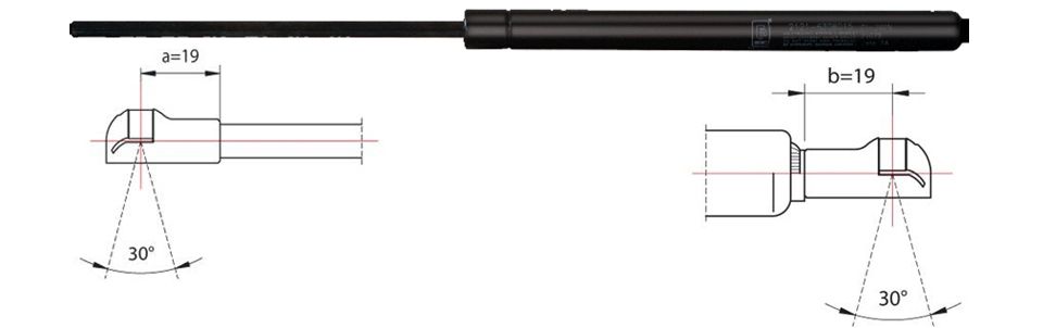 METZGER AUTOTEILE 2110386 Gas spring, boot/cargo area