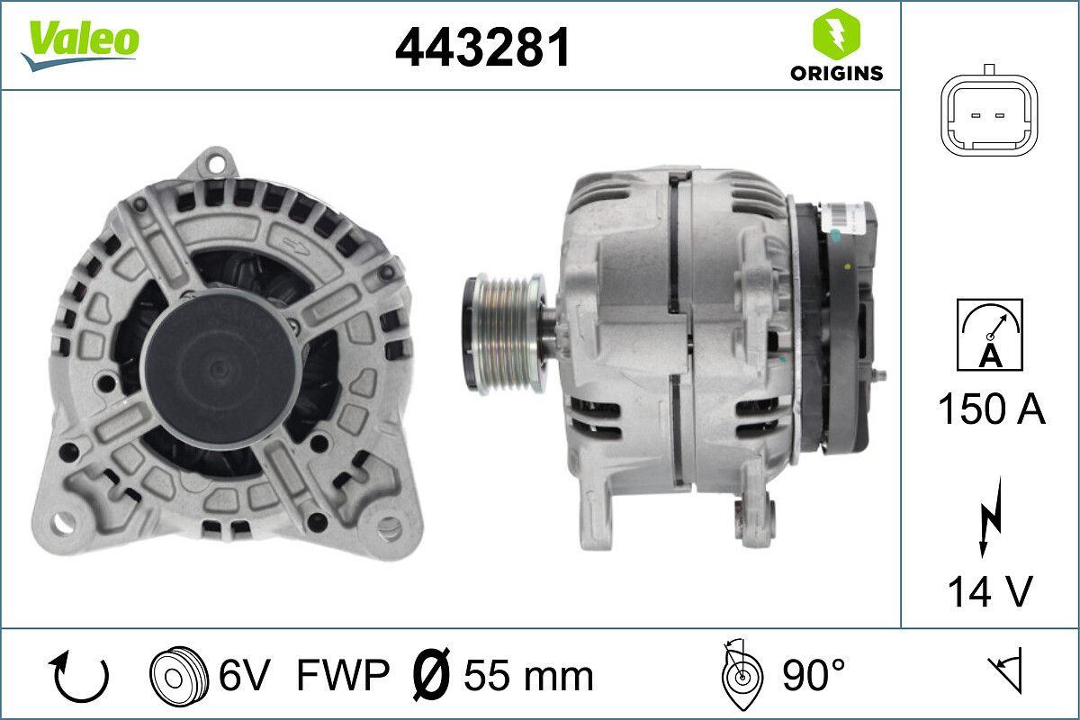 VALEO 443281 Alternator