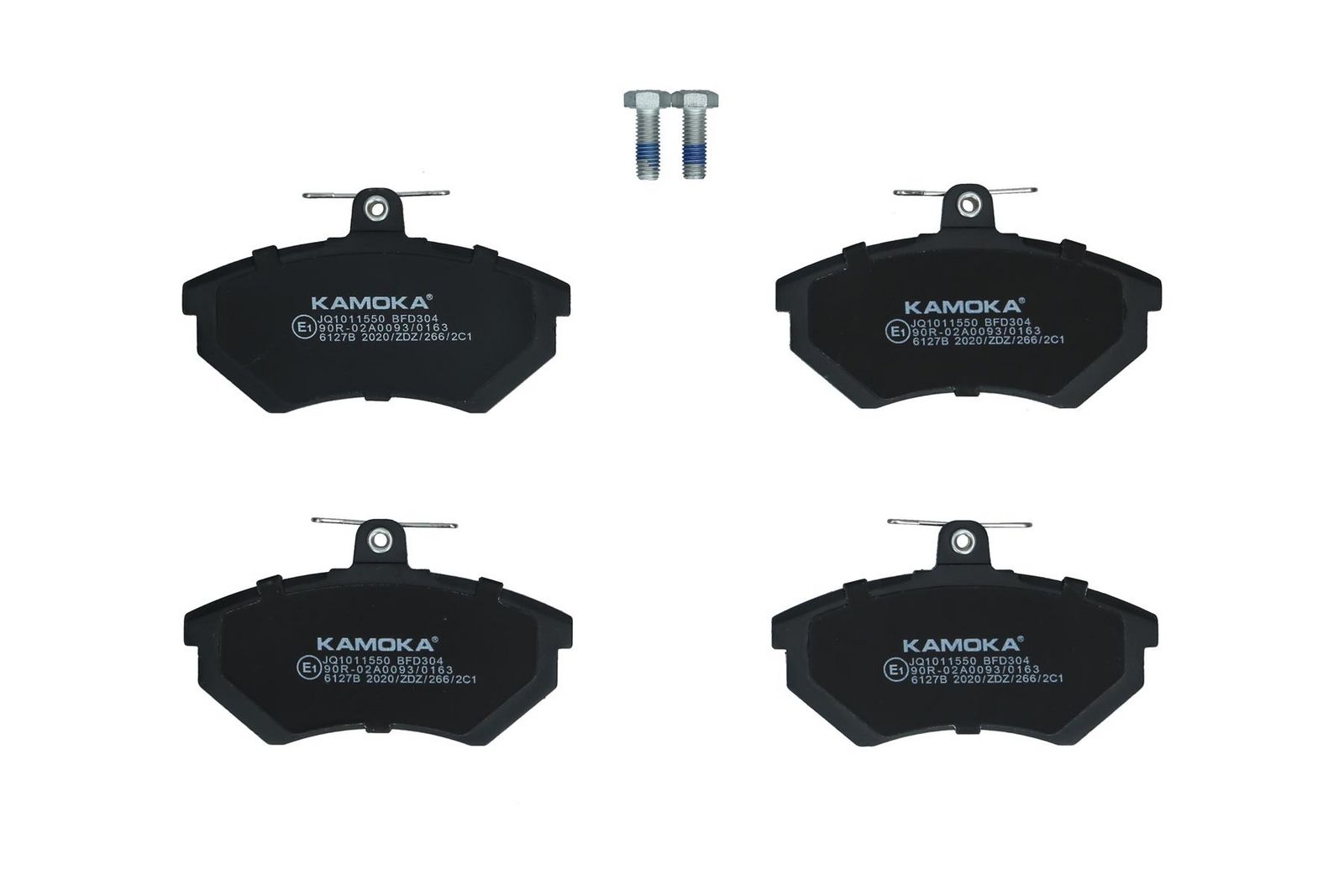 KAMOKA JQ1011550 Brake pad set, disc brake