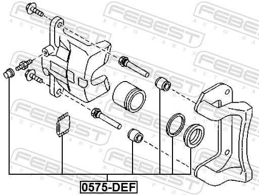 Repair Kit, brake caliper-1