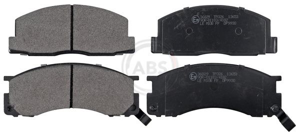 A.B.S. 36829 Brake pad set, disc brake
