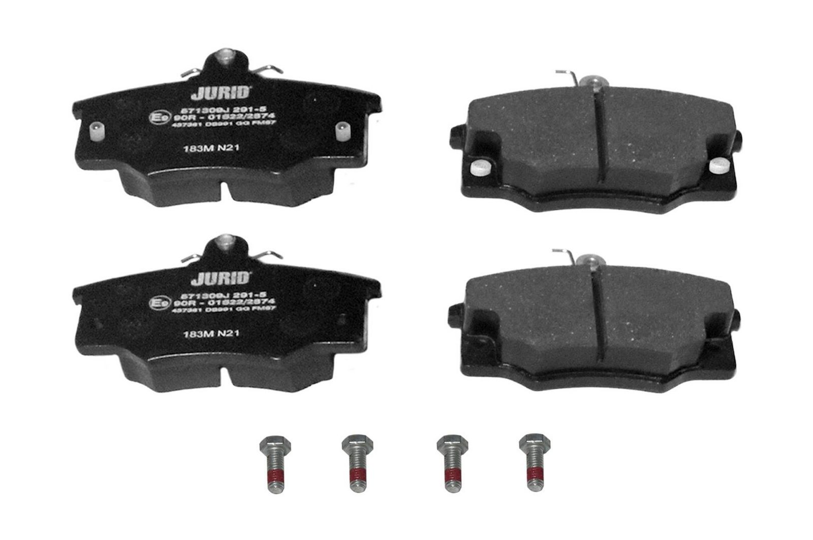 JURID 571309J Brake pad set, disc brake