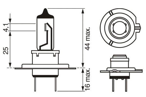 Bulb, high beam headlight-6