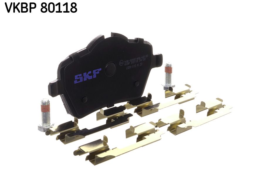 SKF VKBP 80118 Brake pad set, disc brake