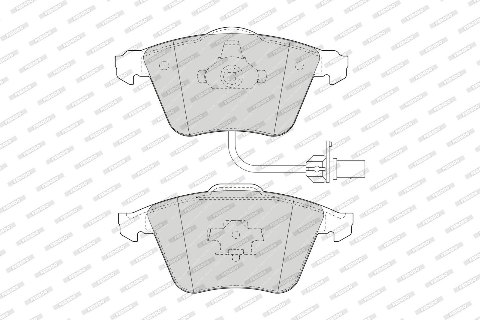 Brake Pad Set, disc brake-1