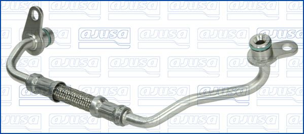 AJUSA OP10593 Oil line, charger