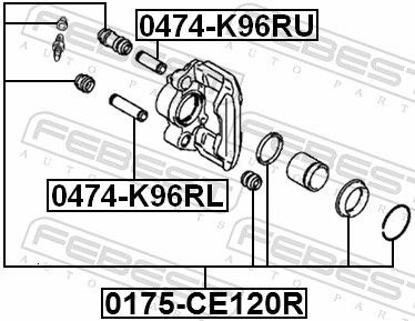 Repair Kit, brake caliper-1