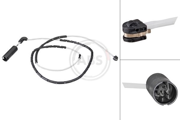 įspėjimo kontaktas, stabdžių trinkelių susidėvėjimas