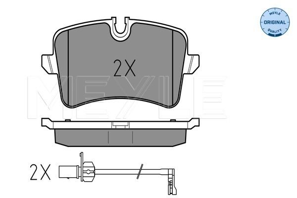 Brake Pad Set, disc brake-1