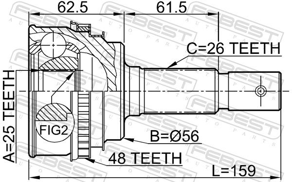 Joint Kit, drive shaft-1