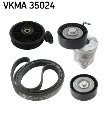 SKF VERTEVO VKMA 35024 V-ribbed belt set