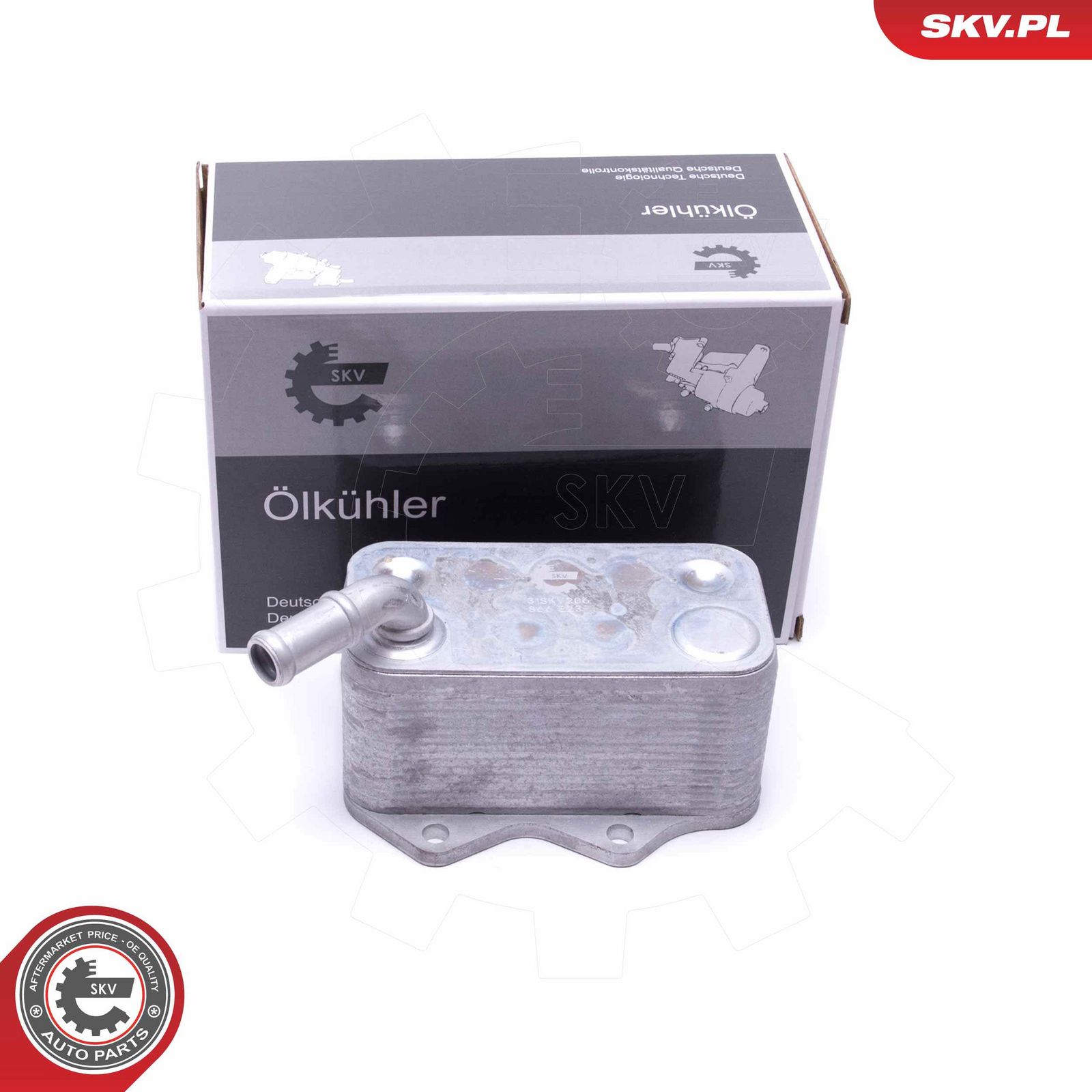 Oil Cooler, engine oil-main