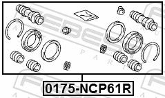 Repair Kit, brake caliper-1
