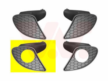 VAN WEZEL 0148594 Ventiliacijos grotelės, buferis