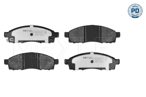 MEYLE 025 250 8717/PD Brake pad set, disc brake