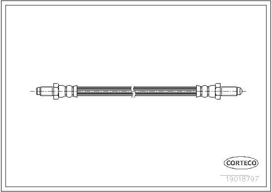 CORTECO 19018797 Brake hose