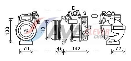 Compressor, air conditioning