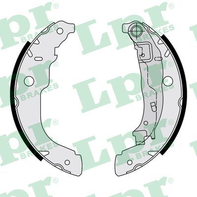LPR 09220 Brake shoe set