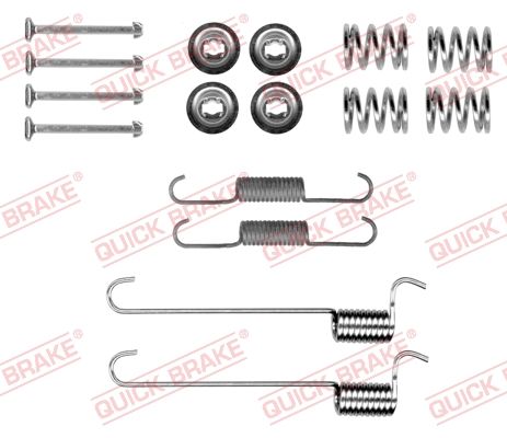 QUICK BRAKE 105-0848 Accessory kit, parking brake shoes