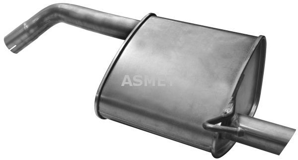 ASMET 29.011 Rear muffler