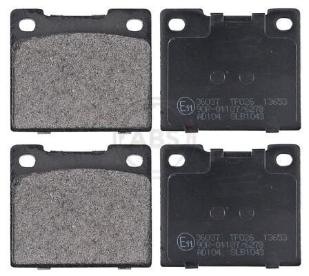 A.B.S. 36037 Brake pad set, disc brake