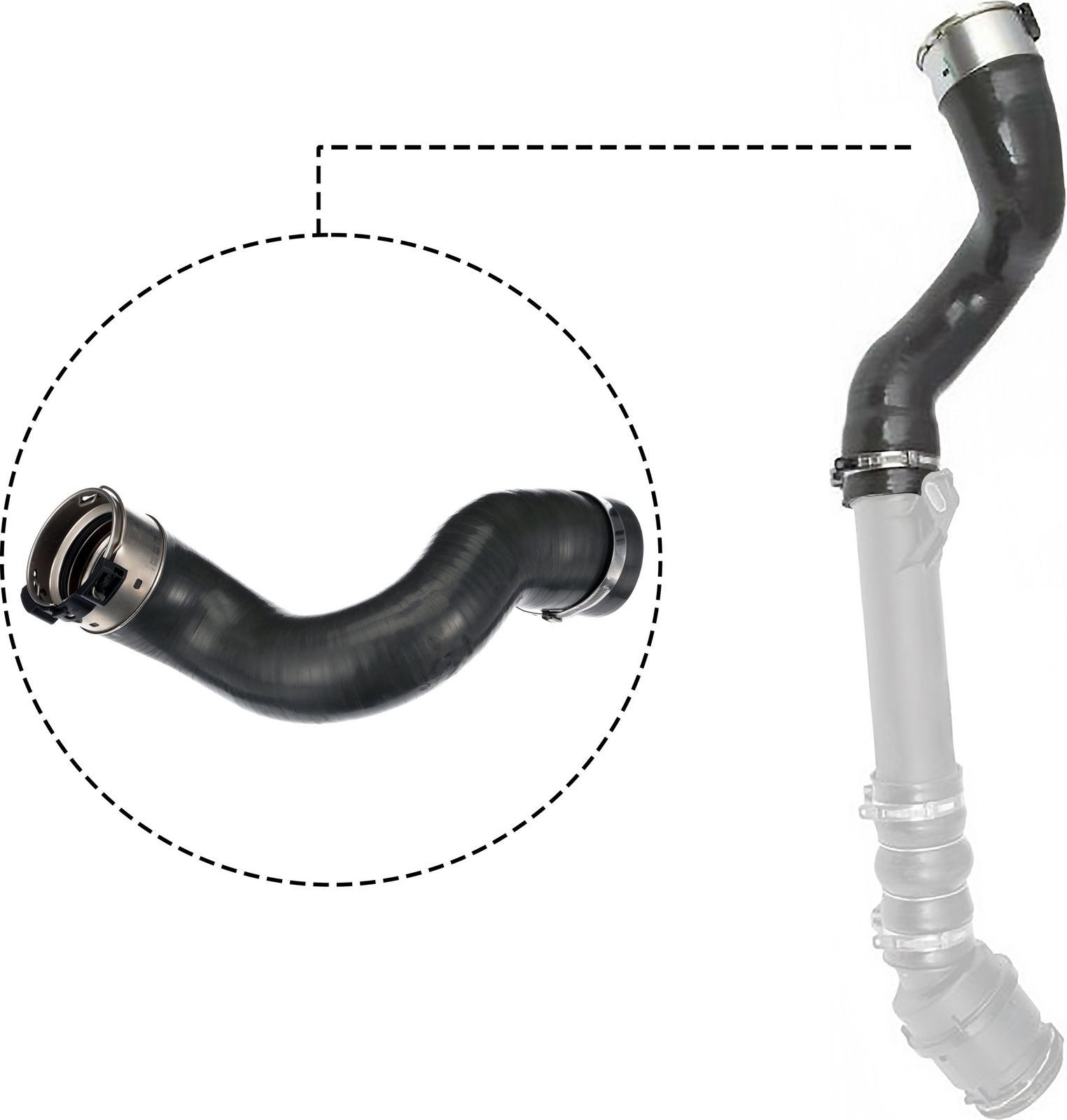 GATES 09-1429 Charge air hose