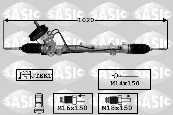 SASIC 7174029 Steering gear