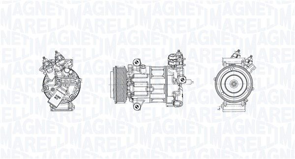 MAGNETI MARELLI 350103030068 Compressor, air conditioning