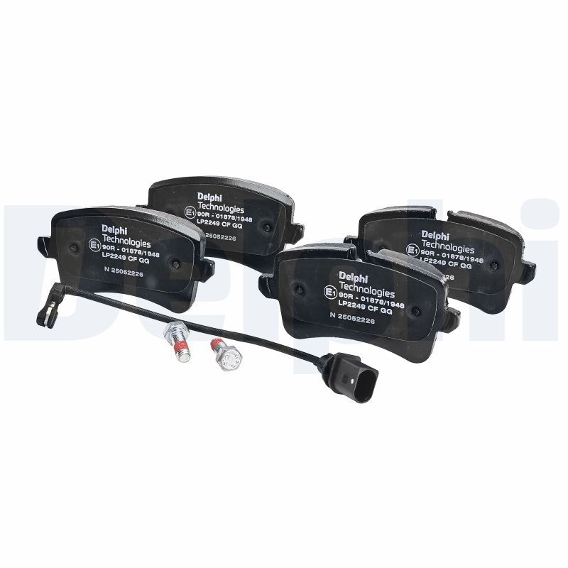 DELPHI LP2249 Brake pad set, disc brake