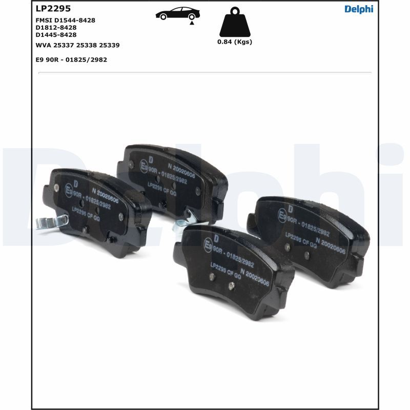 Brake Pad Set, disc brake-3