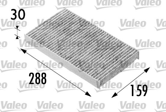 VALEO 698687 Filtras, salono oras