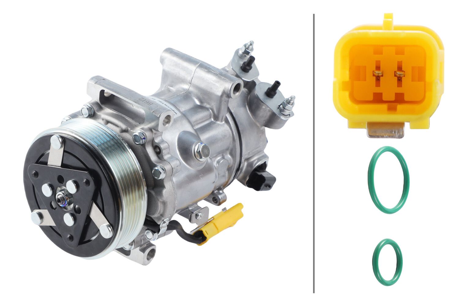 HELLA 8FK 366 200-891 Compressor, air conditioning