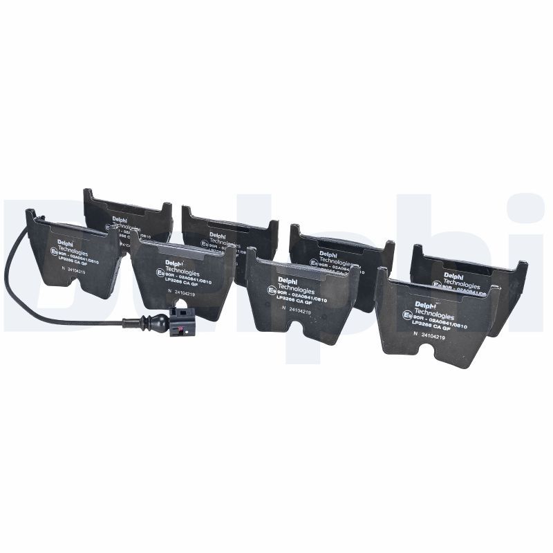 DELPHI LP3266 Brake pad set, disc brake