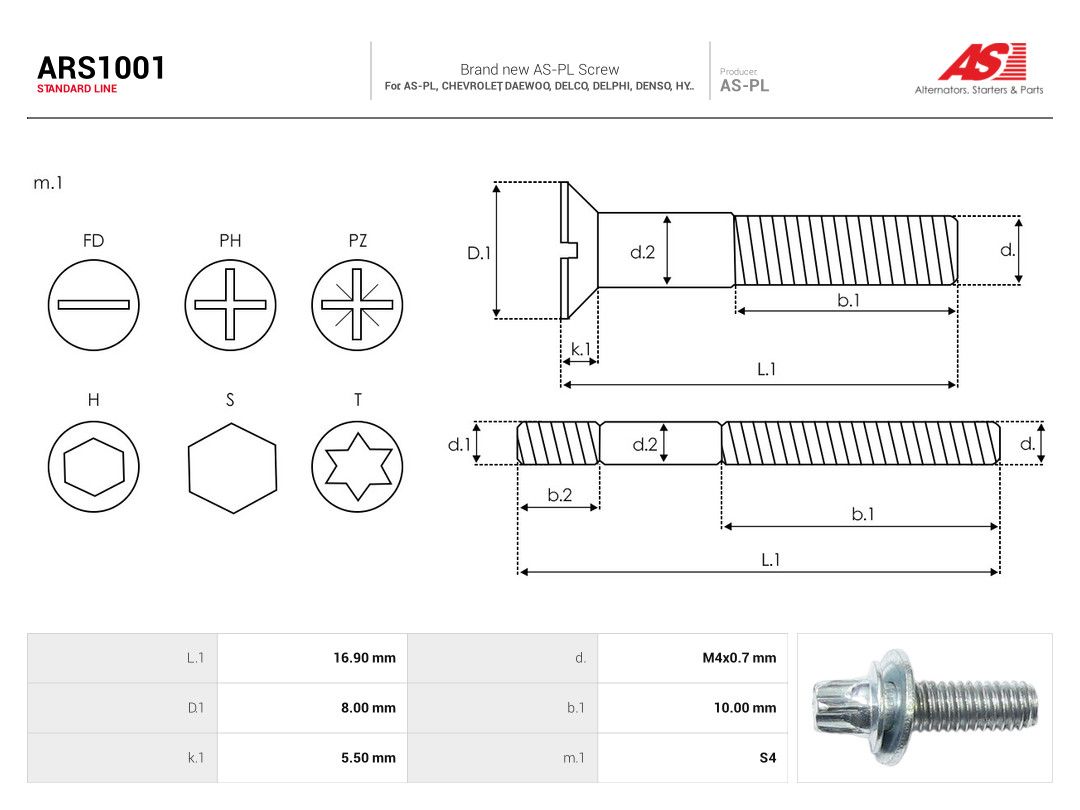 Repair Set, alternator-1
