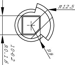 Actuator, heating flap-9